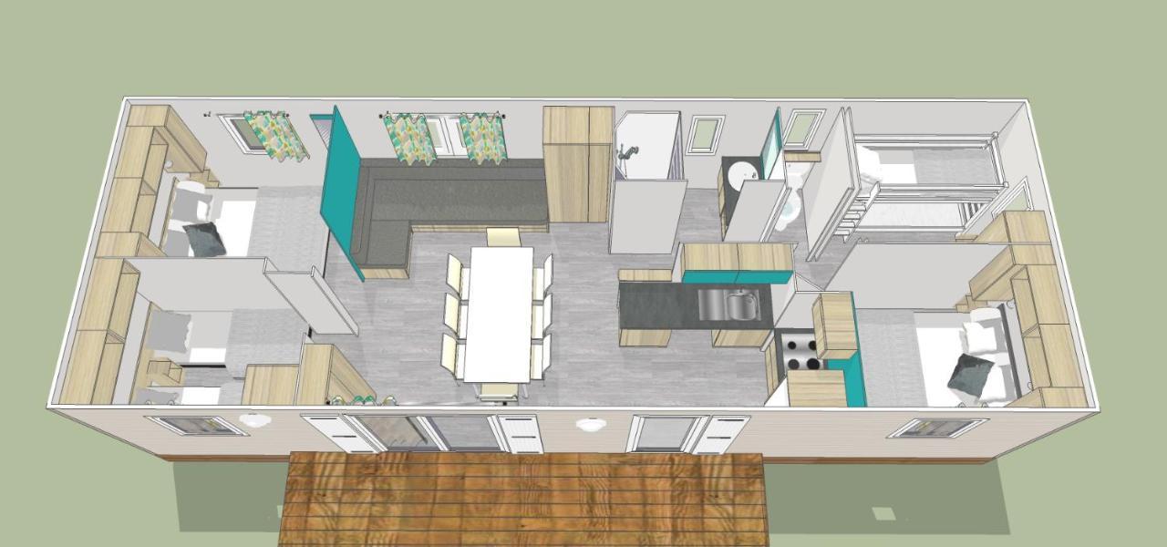 Mobil Home Xxl 4 Chambres - Camping Le Domaine D'Oleron Foulerot Экстерьер фото